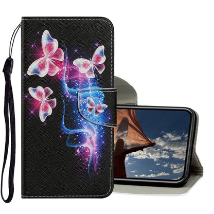 Coloured Drawing Pattern Horizontal Flip PU Leather Case with Holder & Card Slots & Wallet & Lanyard, For iPhone 11 Pro Max, For iPhone X / XS, For iPhone XR