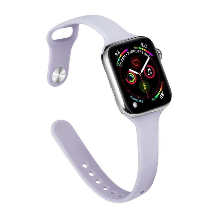 xDfind Small Waist Reverse Buckle Silicone Watch Band, For Apple Watch 42 / 44 / 45 / 46 / 49mm, For Apple Watch 38 / 40 / 41 / S11 42mm