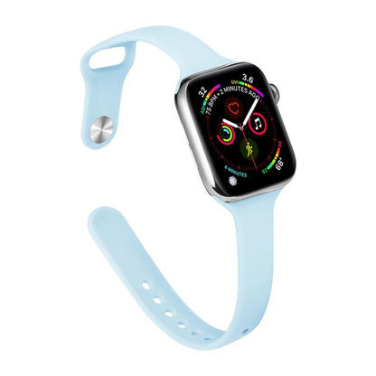 xDfind Small Waist Reverse Buckle Silicone Watch Band, For Apple Watch 42 / 44 / 45 / 46 / 49mm, For Apple Watch 38 / 40 / 41 / S11 42mm