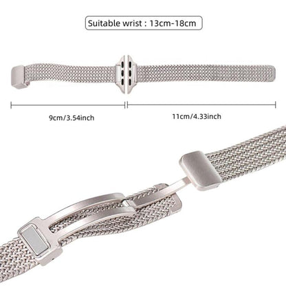 xDfind Wheat Ear Magnetic Buckle Stainless Steel Watch Band, For Apple Watch 42 / 44 / 45 / 46 / 49mm, For Apple Watch 38 / 40 / 41 / S10 42mm