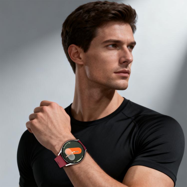 xDfind Flat-head Dual-color Silicone Watch Band, For Samsung Galaxy Watch Ultra / Ultra 2025, For Samsung Galaxy Watch8 / Watch8 Classic, For Samsung Galaxy Watch7 / FE / 6 / 5 / 4