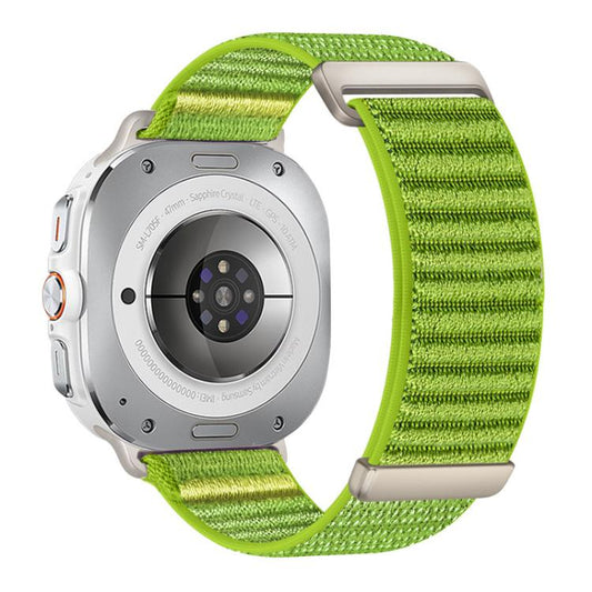xDfind Two-section Mountain Pattern Nylon Watch Band, For Samsung Galaxy Watch Ultra / Ultra 2025