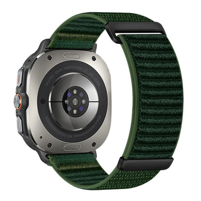 xDfind Two-section Mountain Pattern Nylon Watch Band, For Samsung Galaxy Watch Ultra / Ultra 2025