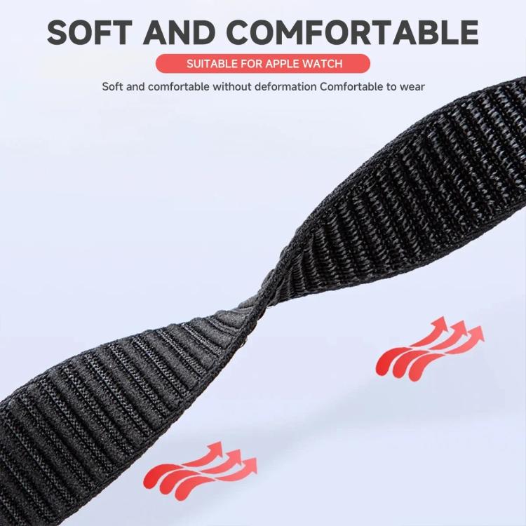 xDfind Two-section Mountain Pattern Nylon Watch Band, For Samsung Galaxy Watch Ultra / Ultra 2025