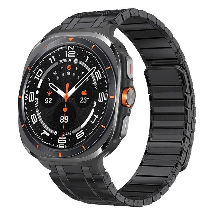 Magnetic Stainless Steel Metal Watch Band, For Samsung Galaxy Watch Ultra 47mm / Ultra 2025, For Samsung Galaxy Watch8 / Watch8 Classic