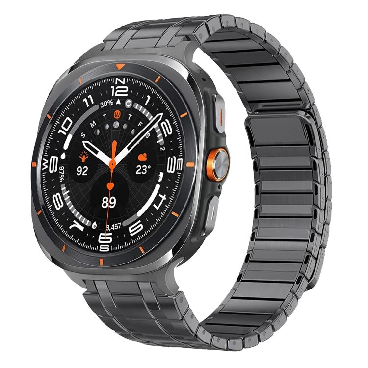 Magnetic Stainless Steel Metal Watch Band, For Samsung Galaxy Watch Ultra 47mm / Ultra 2025, For Samsung Galaxy Watch8 / Watch8 Classic