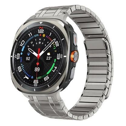 Magnetic Stainless Steel Metal Watch Band, For Samsung Galaxy Watch Ultra 47mm / Ultra 2025, For Samsung Galaxy Watch8 / Watch8 Classic