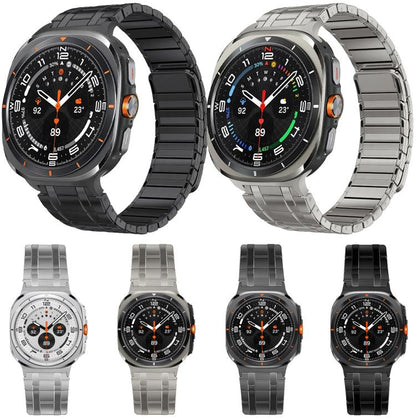 Magnetic Stainless Steel Metal Watch Band, For Samsung Galaxy Watch Ultra 47mm / Ultra 2025, For Samsung Galaxy Watch8 / Watch8 Classic