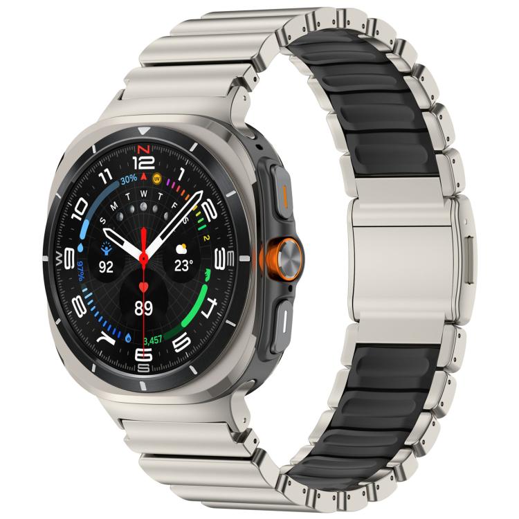 Norman Magnetic Buckle Titanium Metal Watch Band, For Samsung Galaxy Watch Ultra 47mm / Ultra 2025, For Samsung Galaxy Watch8 / Watch8 Classic