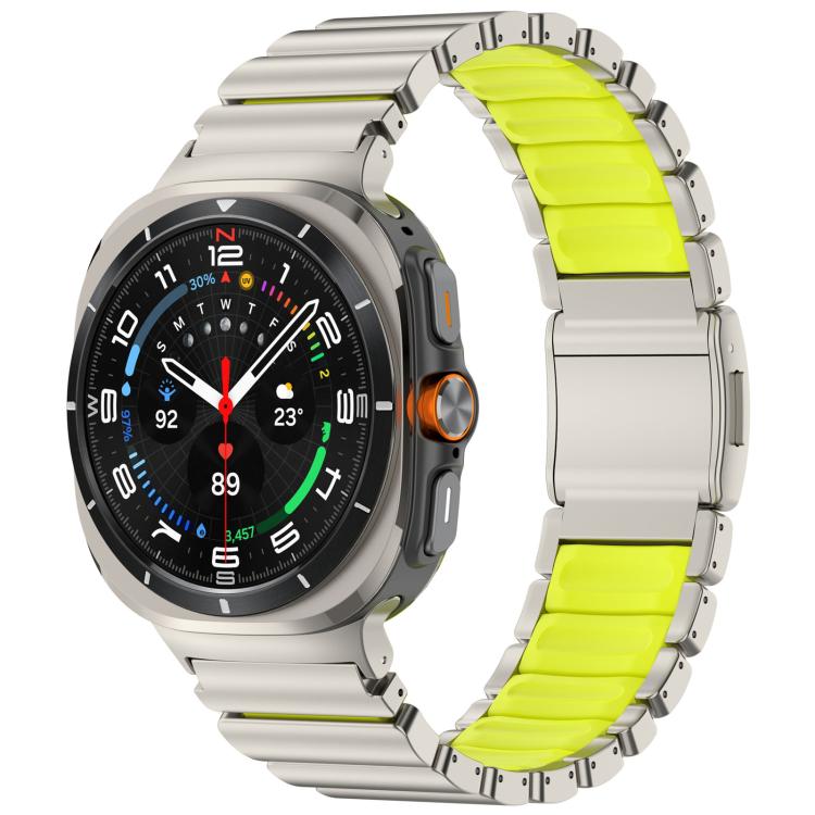 Norman Magnetic Buckle Titanium Metal Watch Band, For Samsung Galaxy Watch Ultra 47mm / Ultra 2025, For Samsung Galaxy Watch8 / Watch8 Classic