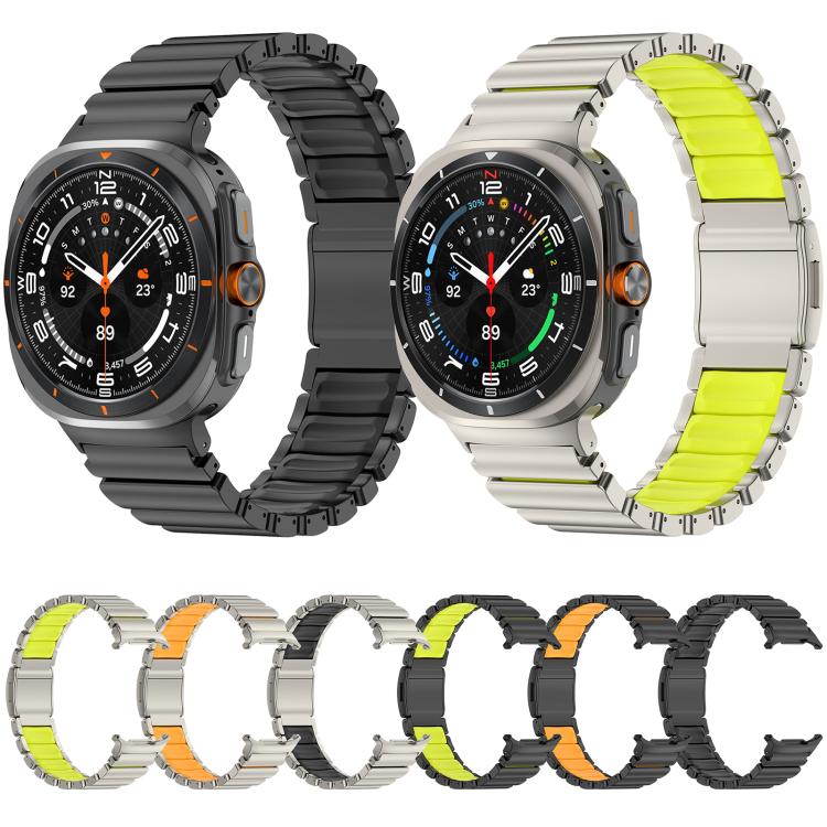 Norman Magnetic Buckle Titanium Metal Watch Band, For Samsung Galaxy Watch Ultra 47mm / Ultra 2025, For Samsung Galaxy Watch8 / Watch8 Classic