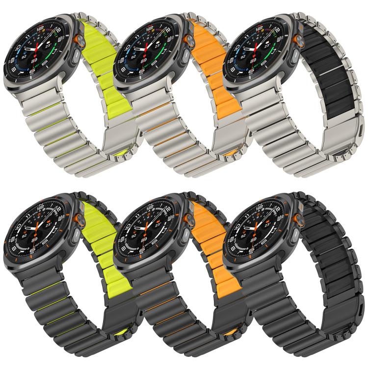 Norman Magnetic Buckle Titanium Metal Watch Band, For Samsung Galaxy Watch Ultra 47mm / Ultra 2025, For Samsung Galaxy Watch8 / Watch8 Classic