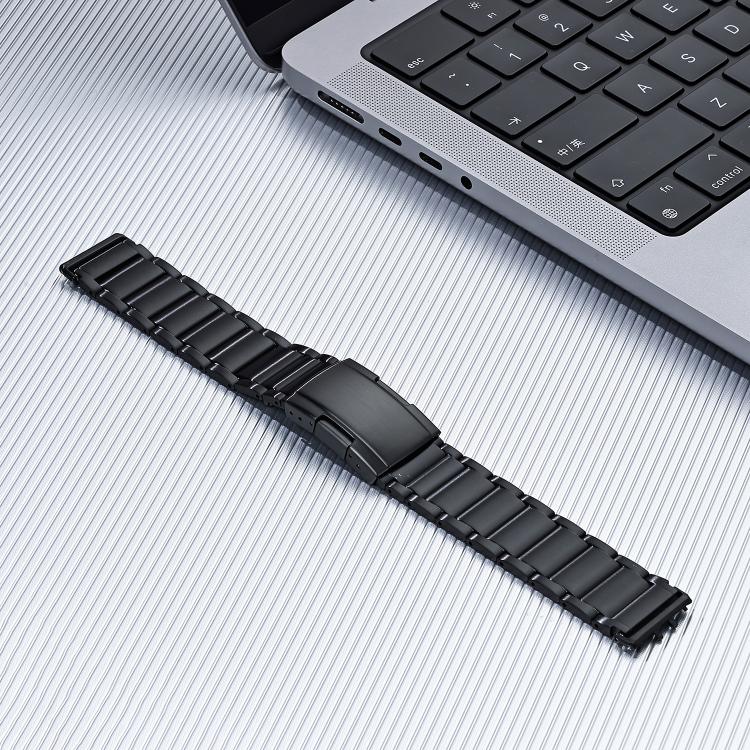 Three Beads Turtle Buckle Titanium Alloy Watch Band, For Samsung Galaxy Fit3