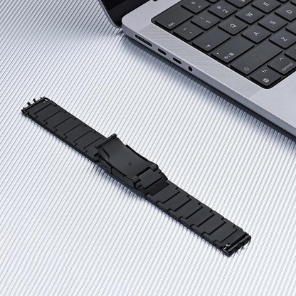 Three Beads Turtle Buckle Titanium Alloy Watch Band, For Samsung Galaxy Fit3