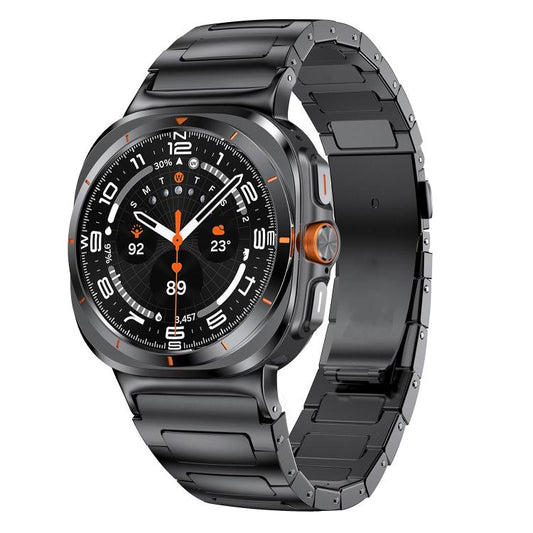 I-Shaped Flat Buckle Stainless Steel Watch Band, For Samsung Galaxy Ultra 47mm / Ultra 2025