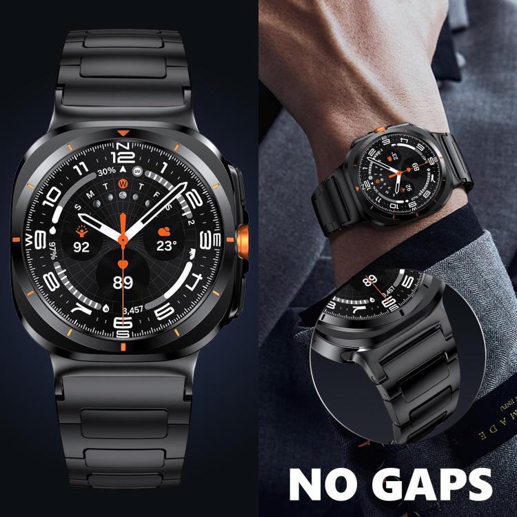 I-Shaped Flat Buckle Stainless Steel Watch Band, For Samsung Galaxy Ultra 47mm / Ultra 2025