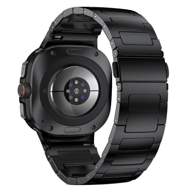 I-Shaped Flat Buckle Titanium Alloy Watch Band, For Samsung Galaxy Ultra 47mm / Ultra 2025