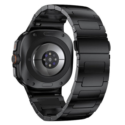 I-Shaped Flat Buckle Titanium Alloy Watch Band, For Samsung Galaxy Ultra 47mm / Ultra 2025