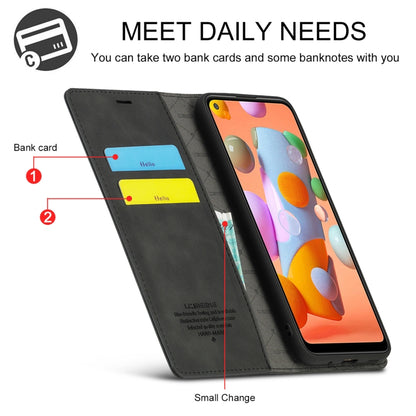 LC.IMEEK Strong Magnetism Ultra-thin Horizontal Flip Shockproof Matte TPU + PU Leather Case with Holder & Card Slots & Wallet, For Samsung Galaxy A11 / M11, For Samsung Galaxy A21s, For Samsung Galaxy A71 / M70s, For Samsung Galaxy A51 / M40s          ...