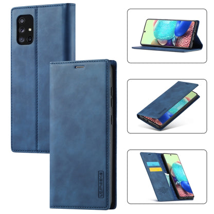 LC.IMEEK Strong Magnetism Ultra-thin Horizontal Flip Shockproof Matte TPU + PU Leather Case with Holder & Card Slots & Wallet, For Samsung Galaxy A11 / M11, For Samsung Galaxy A21s, For Samsung Galaxy A71 / M70s, For Samsung Galaxy A51 / M40s          ...