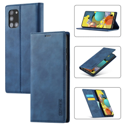 LC.IMEEK Strong Magnetism Ultra-thin Horizontal Flip Shockproof Matte TPU + PU Leather Case with Holder & Card Slots & Wallet, For Samsung Galaxy A11 / M11, For Samsung Galaxy A21s, For Samsung Galaxy A71 / M70s, For Samsung Galaxy A51 / M40s          ...
