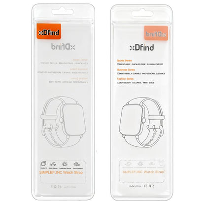 xDfind Litchi Texture Vegan Leather Magnetic Buckle Watch Band, For Apple Watch 42 / 44 / 45 / 46 / 49mm, For Apple Watch 38 / 40 / 41 / S11 42mm
