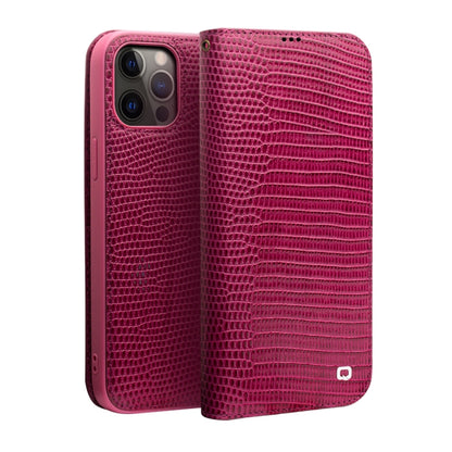 QIALINO Crocodile Texture Horizontal Flip Leather Case with Card Slots & Wallet, For iPhone 12 mini, For iPhone 12 / 12 Pro, For iPhone 12 Pro Max