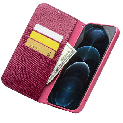 QIALINO Crocodile Texture Horizontal Flip Leather Case with Card Slots & Wallet, For iPhone 12 mini, For iPhone 12 / 12 Pro, For iPhone 12 Pro Max