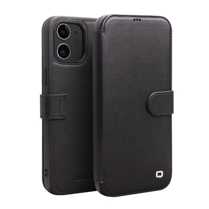 QIALINO Business Magnetic Horizontal Flip Leather Case with Card Slots & Wallet, For iPhone 12 mini, For iPhone 12 / 12 Pro, For iPhone 12 Pro Max