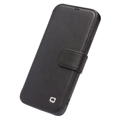 QIALINO Business Magnetic Horizontal Flip Leather Case with Card Slots & Wallet, For iPhone 12 mini, For iPhone 12 / 12 Pro, For iPhone 12 Pro Max