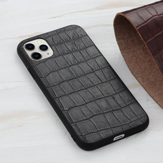 Crocodile Texture Genuine Leather Protective Case, For iPhone 11, For iPhone 11 Pro, For iPhone 11 Pro Max, For iPhone 12 mini, For iPhone 12 / 12 Pro, For iPhone 12 Pro Max, For Huawei Mate 4 Lite / Maimang 9, For OnePlus Nord