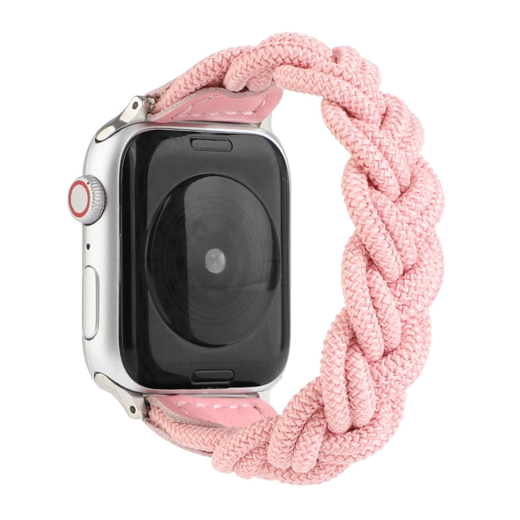 Elastic Woven Watchband For Apple Watch Series 6 & SE & 5 & 4 40mm / 3 & 2 & 1 38mm, 120mm, 130mm, 150mm