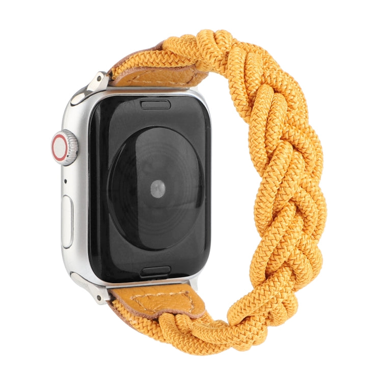 Elastic Woven Watchband For Apple Watch Series 6 & SE & 5 & 4 40mm / 3 & 2 & 1 38mm, 120mm, 130mm, 150mm