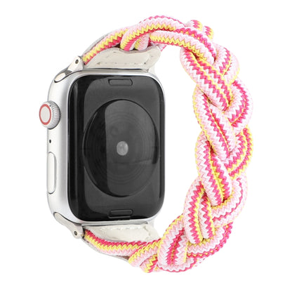Elastic Woven Watchband For Apple Watch Series 6 & SE & 5 & 4 40mm / 3 & 2 & 1 38mm, 120mm, 130mm, 150mm