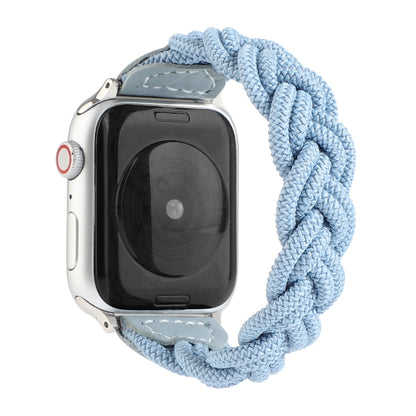 Elastic Woven Watchband For Apple Watch Series 6 & SE & 5 & 4 40mm / 3 & 2 & 1 38mm, 120mm, 130mm, 150mm