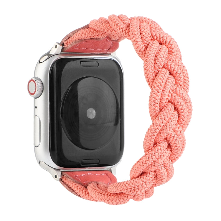 Elastic Woven Watchband For Apple Watch Series 6 & SE & 5 & 4 40mm / 3 & 2 & 1 38mm, 120mm, 130mm, 150mm