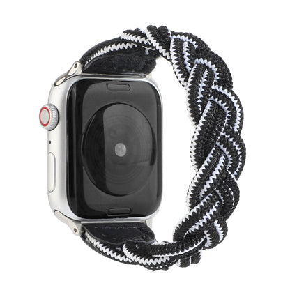 Elastic Woven Watchband For Apple Watch Series 6 & SE & 5 & 4 40mm / 3 & 2 & 1 38mm, 120mm, 130mm, 150mm