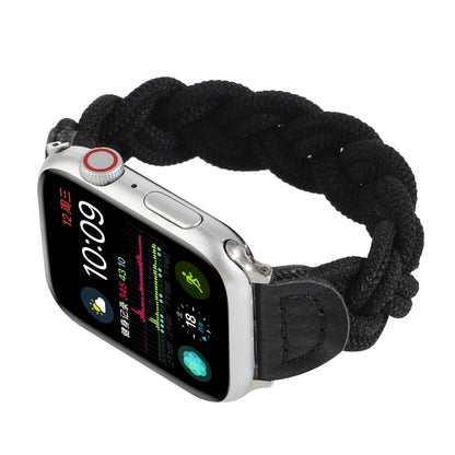 Elastic Woven Watchband For Apple Watch Series 6 & SE & 5 & 4 44mm / 3 & 2 & 1 42mm, 120mm, 130mm, 150mm