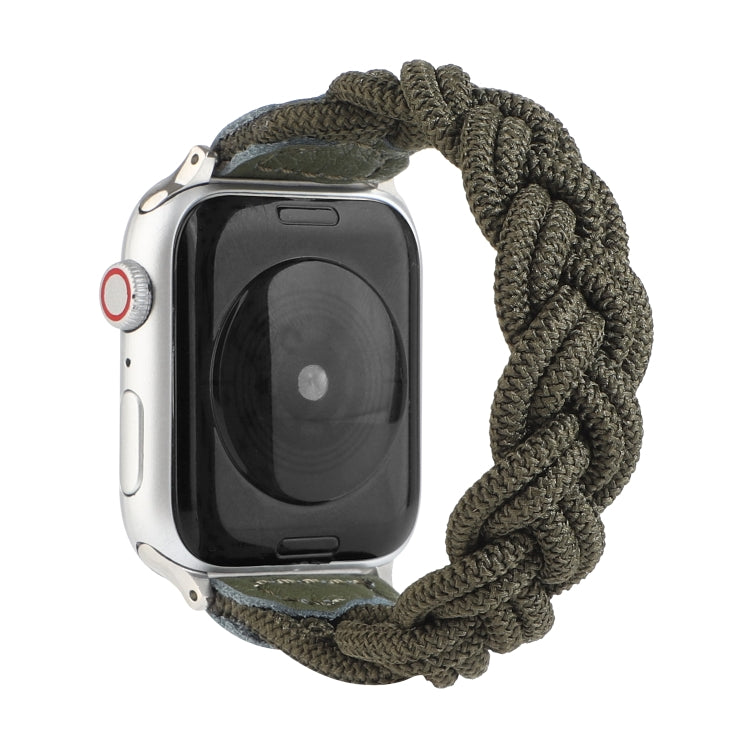 Elastic Woven Watchband For Apple Watch Series 6 & SE & 5 & 4 44mm / 3 & 2 & 1 42mm, 120mm, 130mm, 150mm
