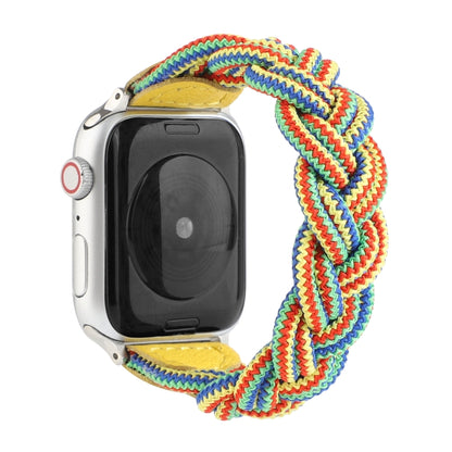 Elastic Woven Watchband For Apple Watch Series 6 & SE & 5 & 4 44mm / 3 & 2 & 1 42mm, 120mm, 130mm, 150mm