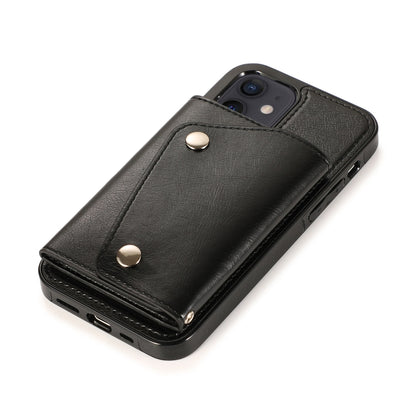 Shockproof PU + TPU Leather Case with Card Slots & Holder & Photo Frame & Wallet & Lanyard, For iPhone 12 mini, For iPhone 12 / 12 Pro, For iPhone 12 Pro Max