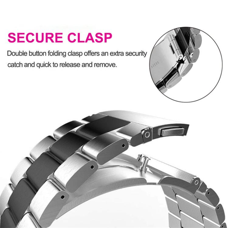 Milanese and Three Beads Stainless Steel Watch Band Set, For Samsung Galaxy Watch Ultra / Ultra 2025