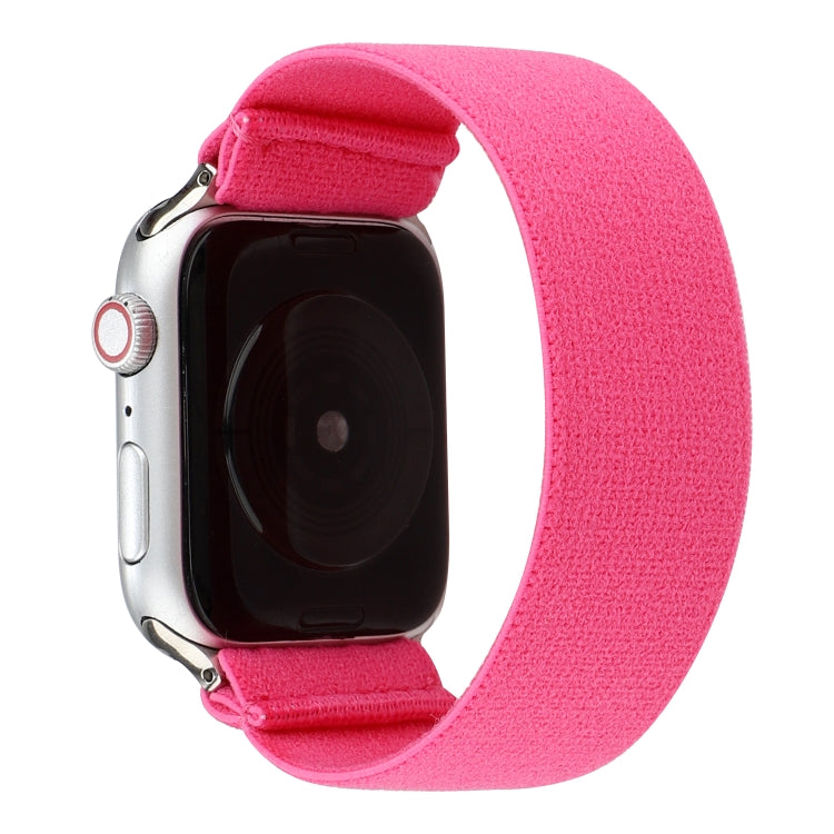 Solid Color Silicone Replacement Strap Watchband, For Apple Watch Series 7  41mm / & 6 & SE & 5 & 4 40mm, For Apple Watch Series  7  45mm / & 6 & SE & 5 & 4 44mm