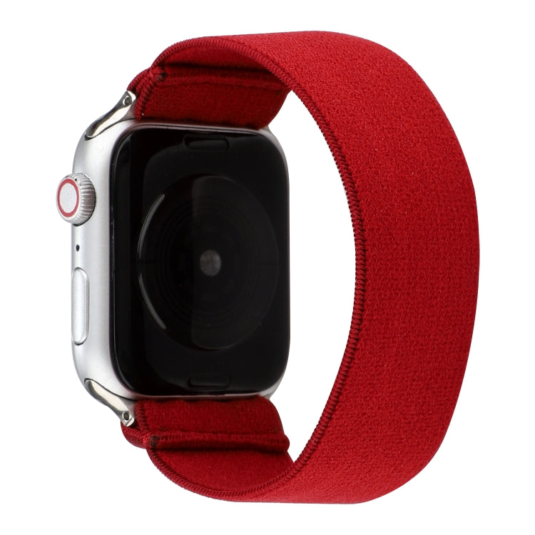 Solid Color Silicone Replacement Strap Watchband, For Apple Watch Series 7  41mm / & 6 & SE & 5 & 4 40mm, For Apple Watch Series  7  45mm / & 6 & SE & 5 & 4 44mm