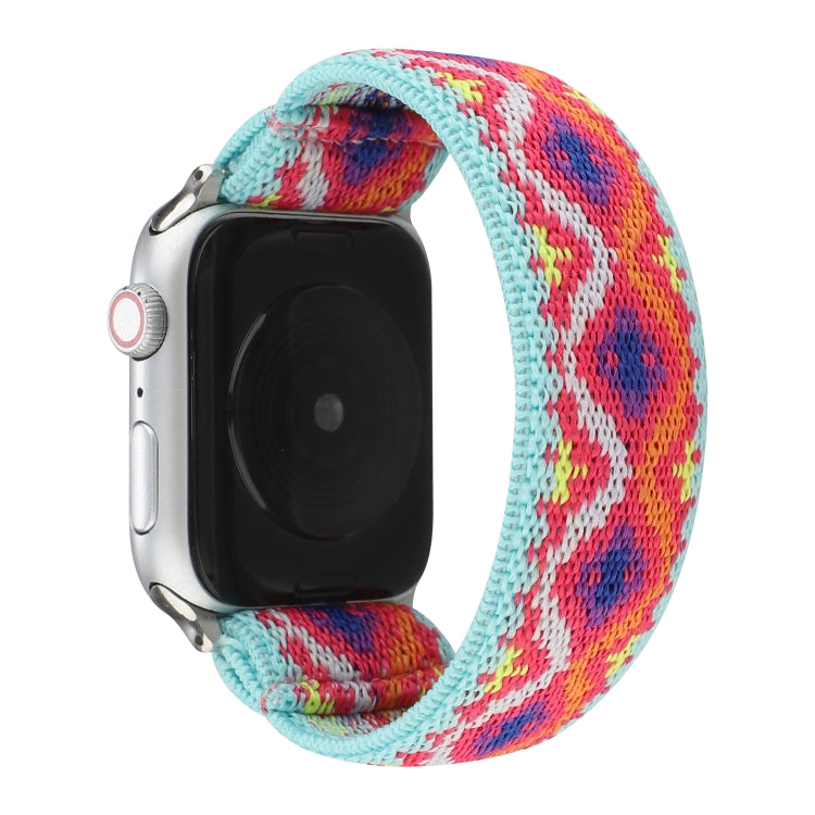 Nylon Replacement Strap Watchband, For Apple Watch Series 7  41mm / & 6 & SE & 5 & 4 40mm, For Apple Watch Series  7  45mm / & 6 & SE & 5 & 4 44mm