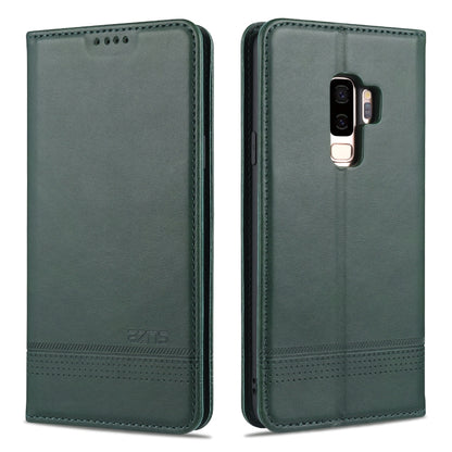 AZNS Magnetic Calf Texture Horizontal Flip Leather Case with Card Slots & Holder & Wallet, For Samsung Galaxy S8, For Samsung Galaxy S8+, For Samsung Galaxy S9, For Samsung Galaxy S9+