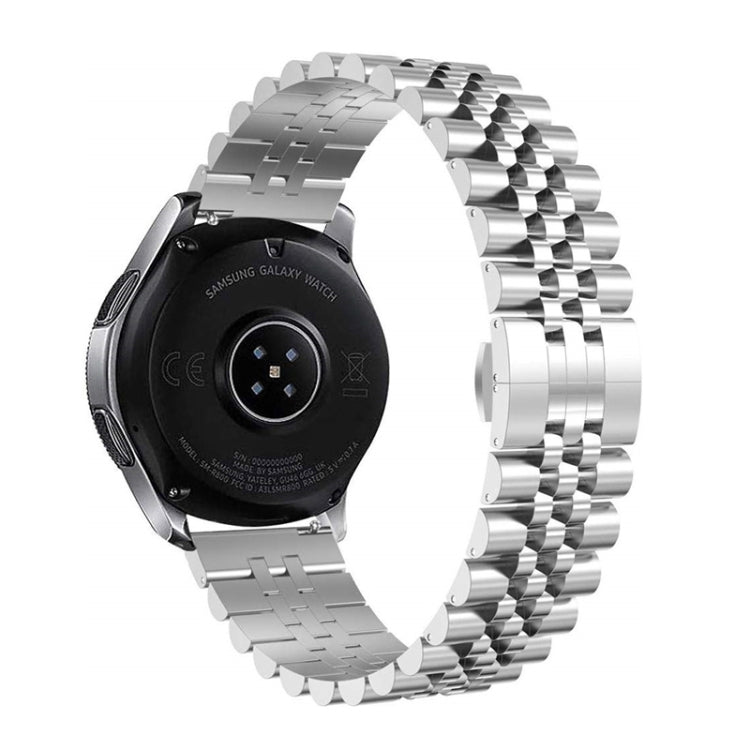 Five Beads Steel Replacement Strap Watchband, 20mm For Samsung Galaxy Watch 3 41mm, 22mm For Samsung Galaxy Watch 3 45mm, 20mm For Amazfit GTR 2 / Amazfit GTR 47mm, 22mm For Amazfit GTR 42mm, 20mm For Huawei Watch GT 2 42mm                             ...