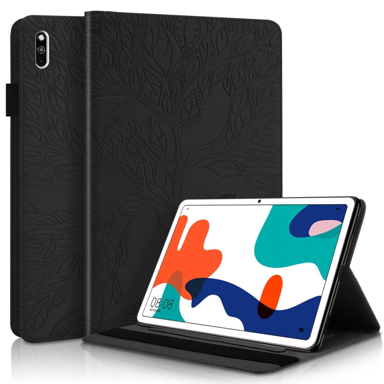 Life Tree Series Horizontal Flip Leather Case with Holder & Card Slots & Pen Slot, For Huawei Mediapad M5 Lite / C5 10.1 inch, For Huawei MatePad 10.4 inch, For Huawei MediaPad M5 10.8 inch, For Huawei MediaPad T5 10.1 inch, For Huawei MatePad T8 8 inc...