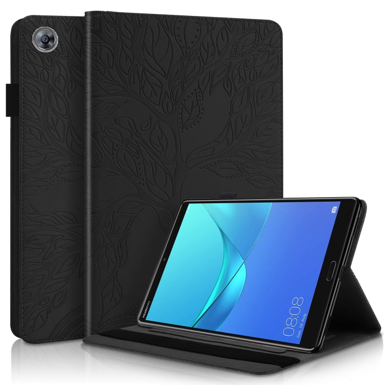 Life Tree Series Horizontal Flip Leather Case with Holder & Card Slots & Pen Slot, For Huawei Mediapad M5 Lite / C5 10.1 inch, For Huawei MatePad 10.4 inch, For Huawei MediaPad M5 10.8 inch, For Huawei MediaPad T5 10.1 inch, For Huawei MatePad T8 8 inc...