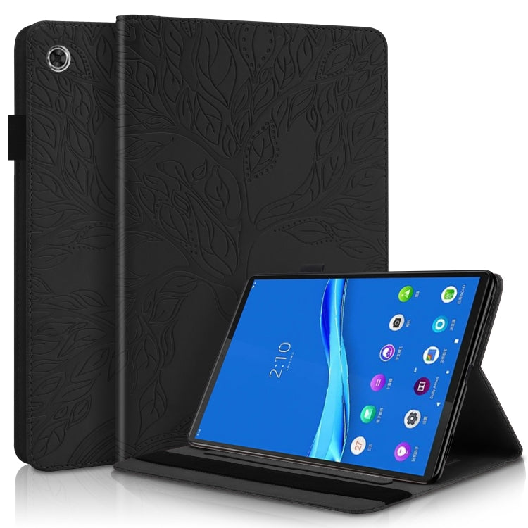 Life Tree Series Horizontal Flip Leather Case with Holder & Card Slots & Pen Slot, For Huawei Mediapad M5 Lite / C5 10.1 inch, For Huawei MatePad 10.4 inch, For Huawei MediaPad M5 10.8 inch, For Huawei MediaPad T5 10.1 inch, For Huawei MatePad T8 8 inc...